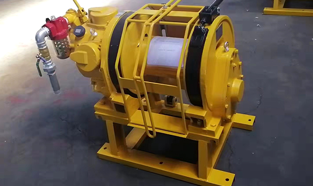 安全吊運(yùn)，賦能高危！我司氣動(dòng)絞車順利發(fā)往合作礦區(qū)